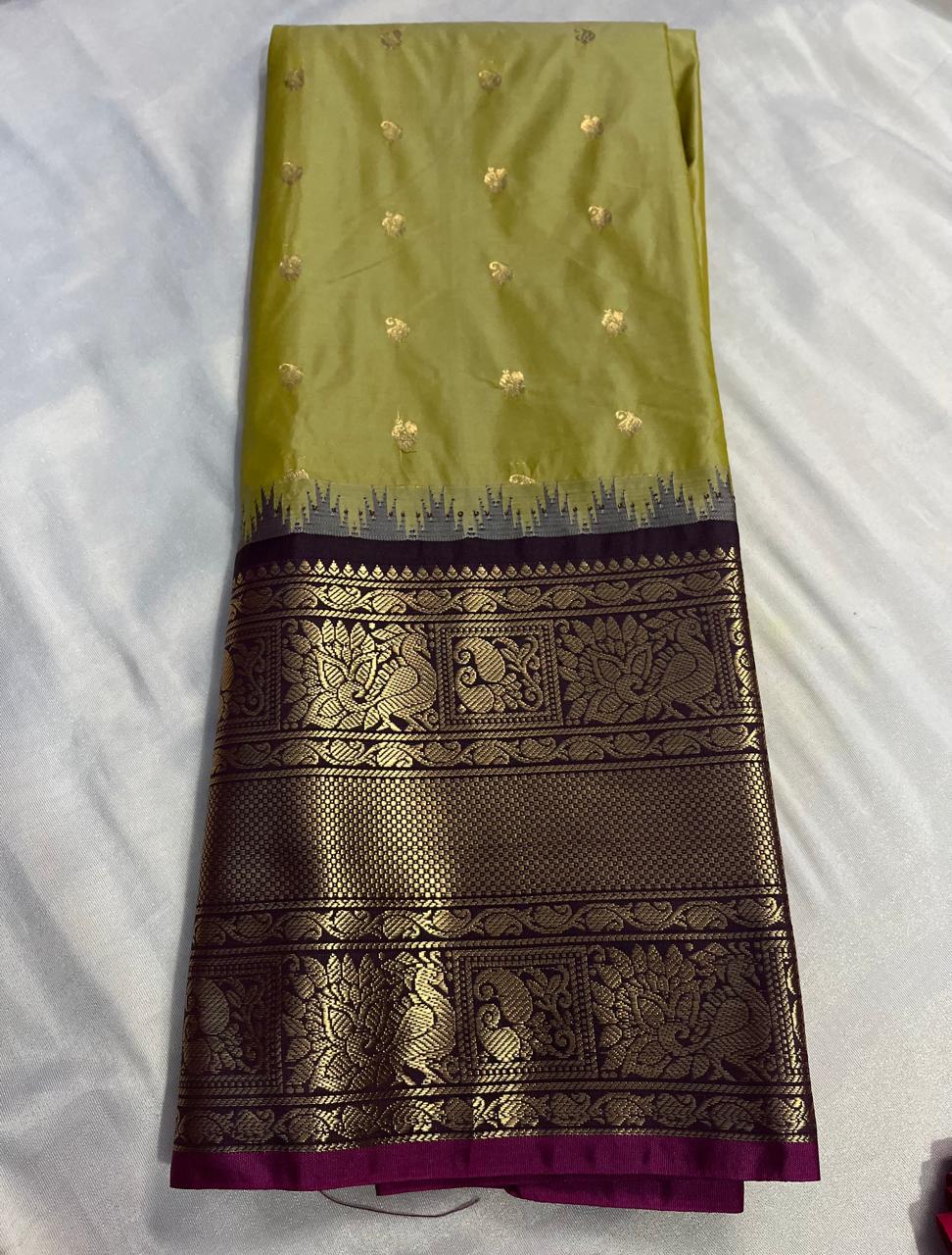 Premium Gadwal Pattu Saree